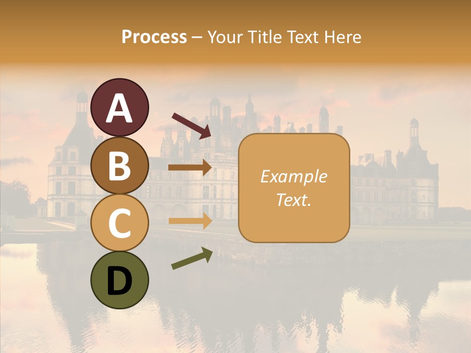 Loire Chambord Knight PowerPoint Template