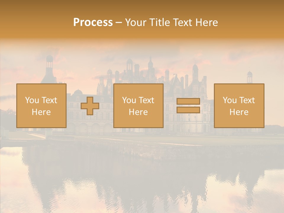 Loire Chambord Knight PowerPoint Template