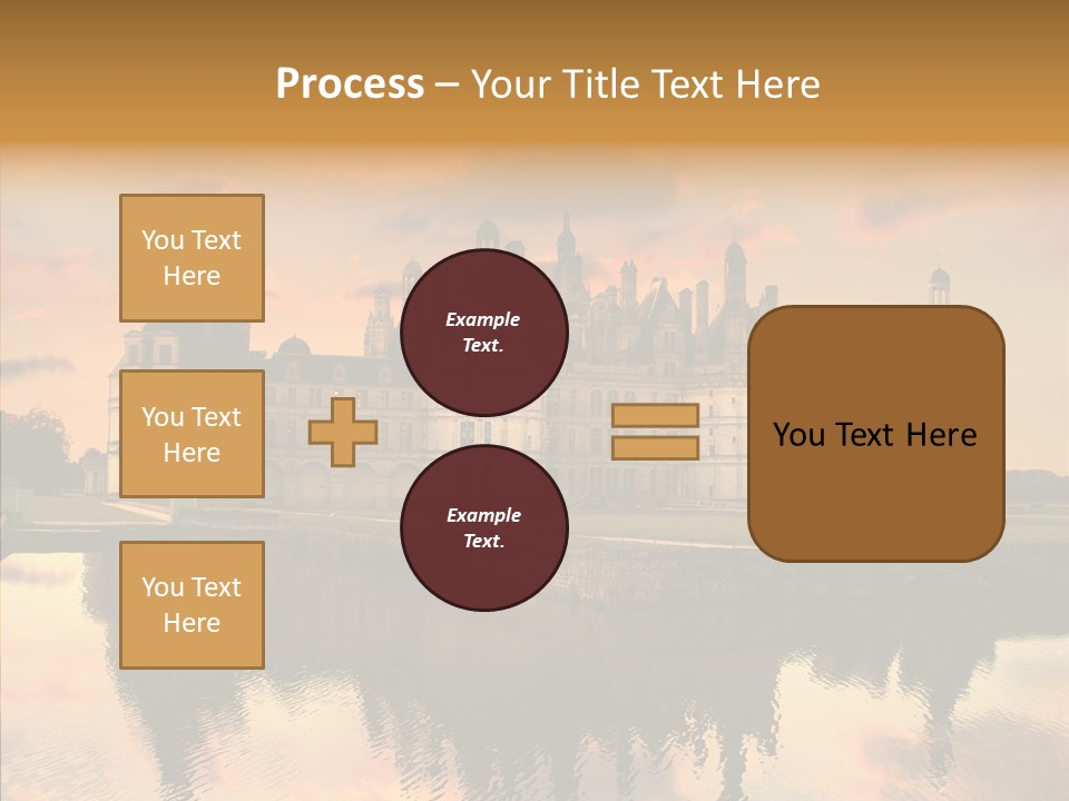 Loire Chambord Knight PowerPoint Template