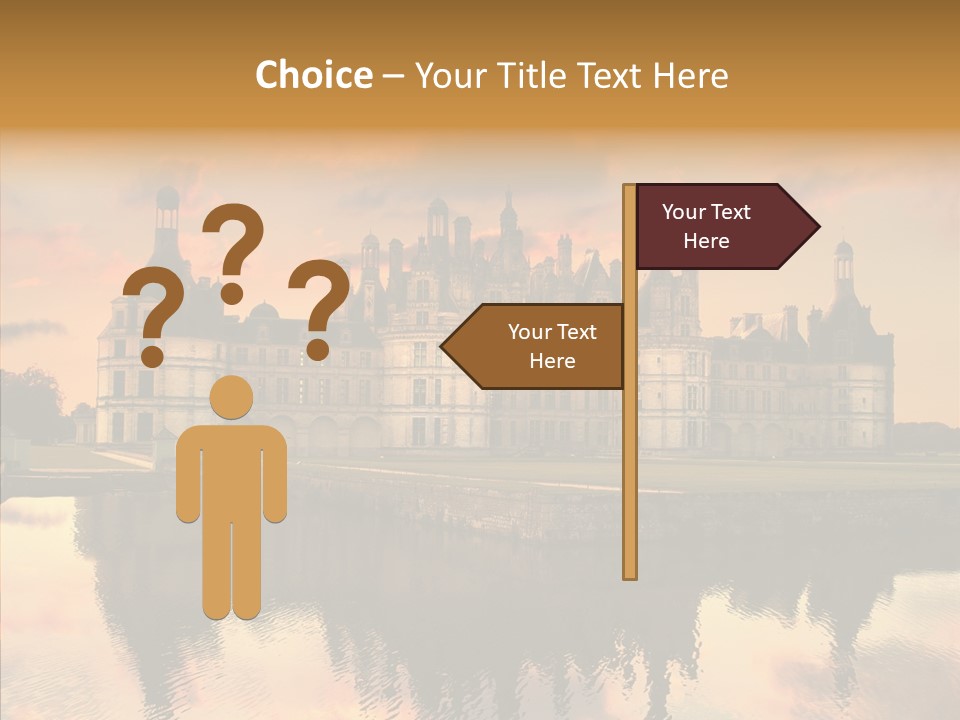 Loire Chambord Knight PowerPoint Template