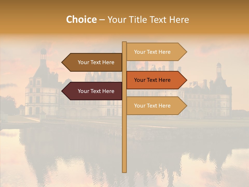 Loire Chambord Knight PowerPoint Template