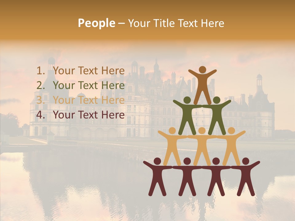 Loire Chambord Knight PowerPoint Template