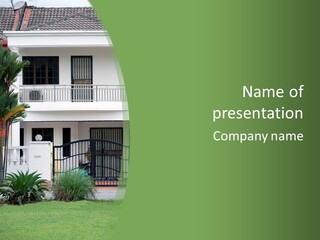 Link House Kuala PowerPoint Template