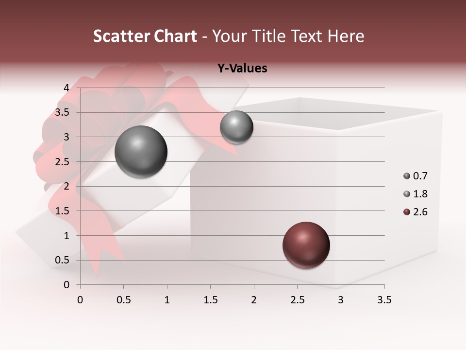 Container Celebrate Red PowerPoint Template