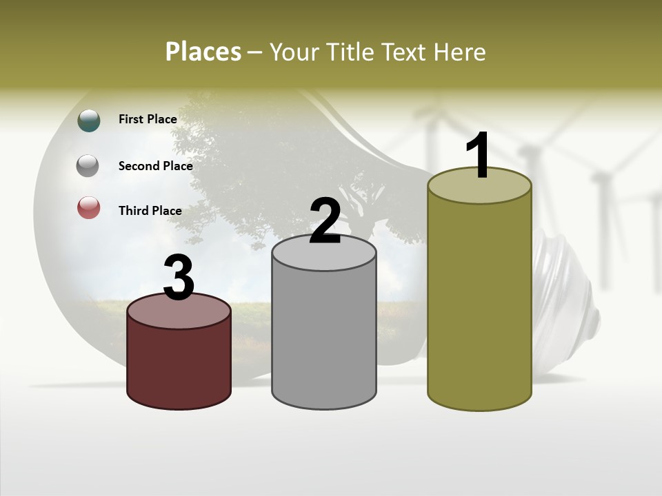 Wind Harvest Sunlight PowerPoint Template