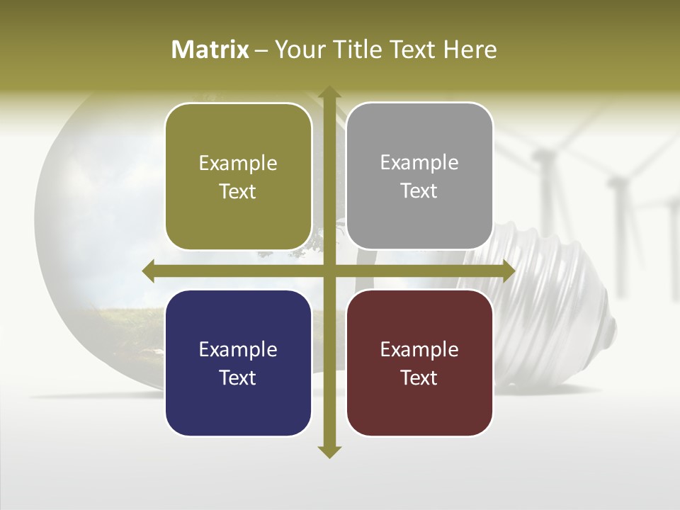 Wind Harvest Sunlight PowerPoint Template