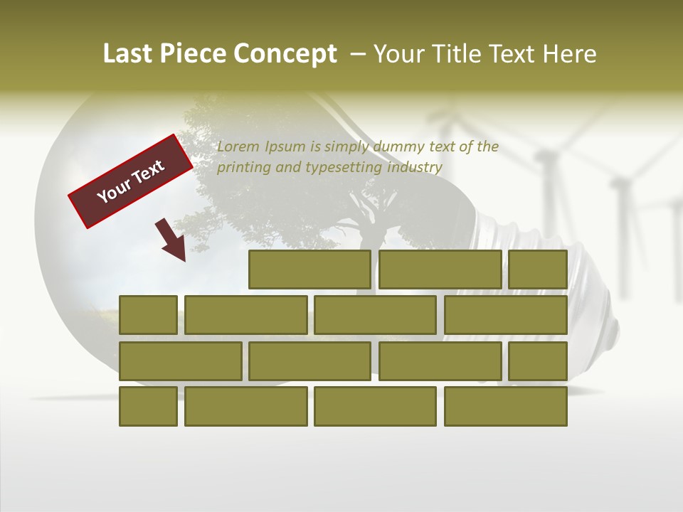 Wind Harvest Sunlight PowerPoint Template