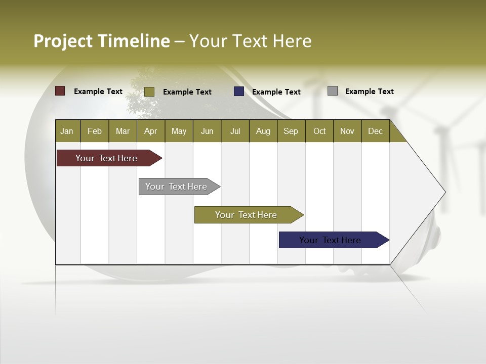 Wind Harvest Sunlight PowerPoint Template