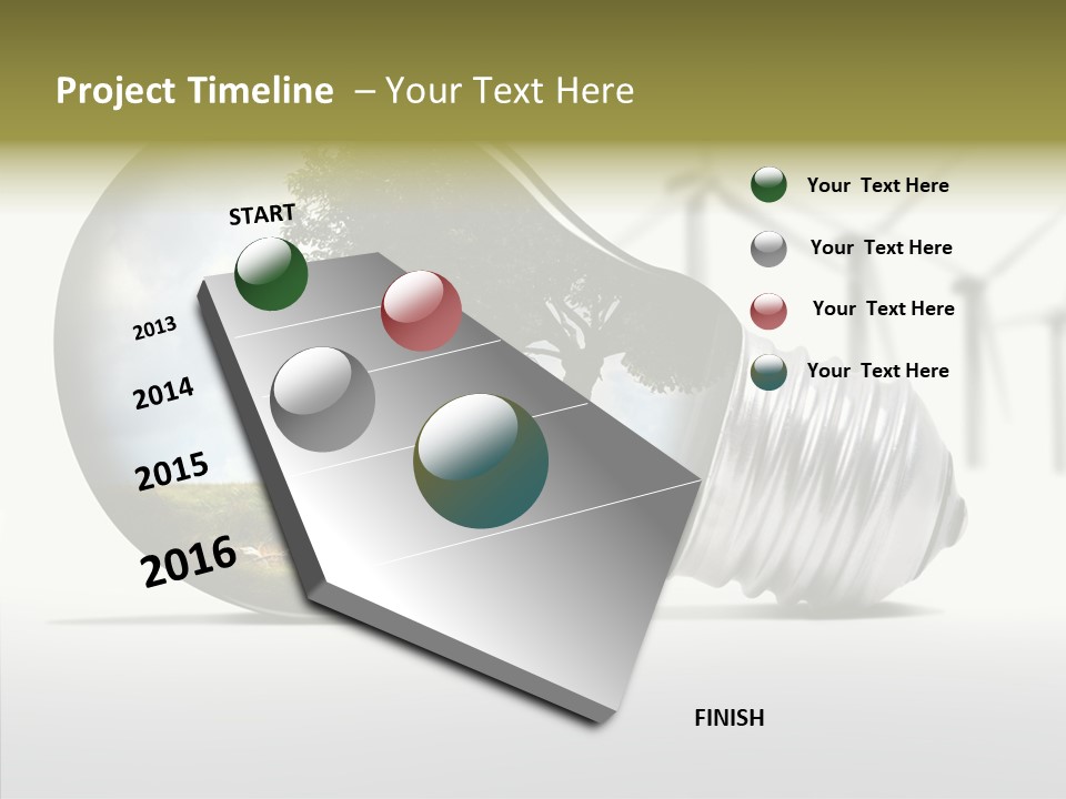Wind Harvest Sunlight PowerPoint Template