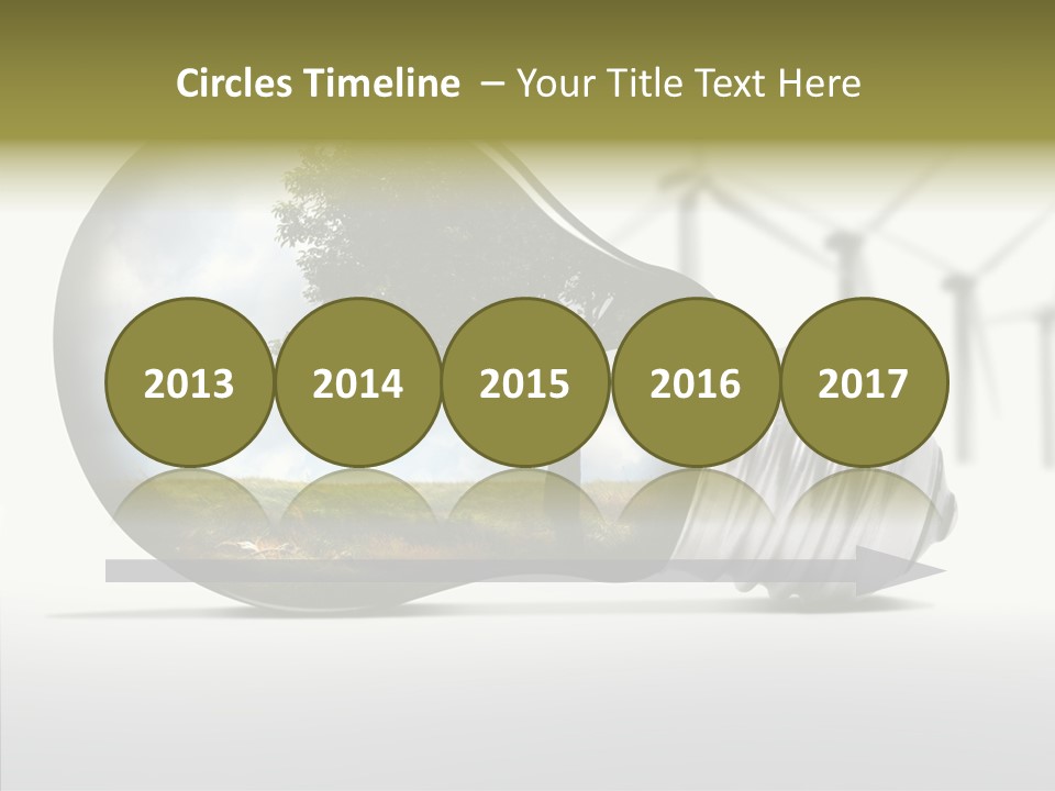 Wind Harvest Sunlight PowerPoint Template