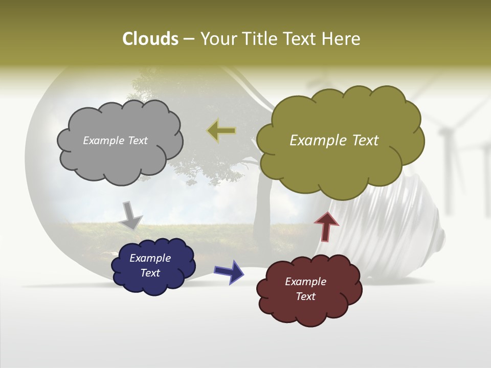 Wind Harvest Sunlight PowerPoint Template