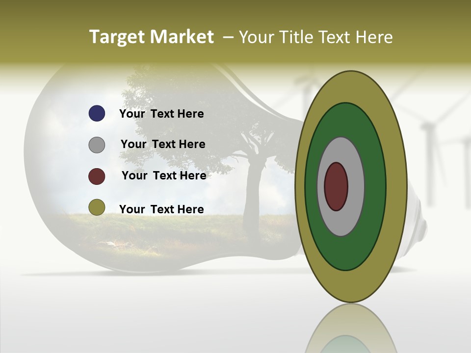 Wind Harvest Sunlight PowerPoint Template