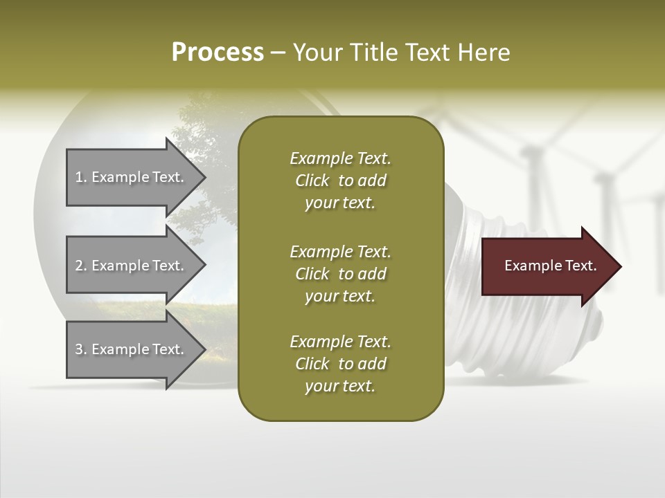 Wind Harvest Sunlight PowerPoint Template