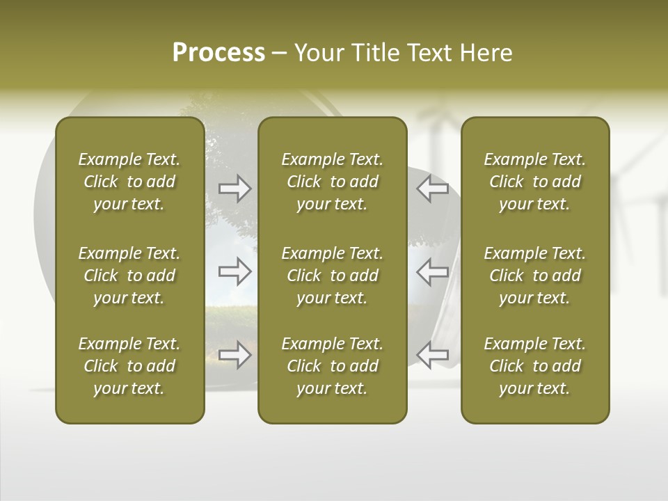 Wind Harvest Sunlight PowerPoint Template