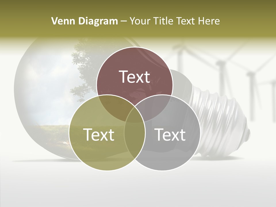 Wind Harvest Sunlight PowerPoint Template