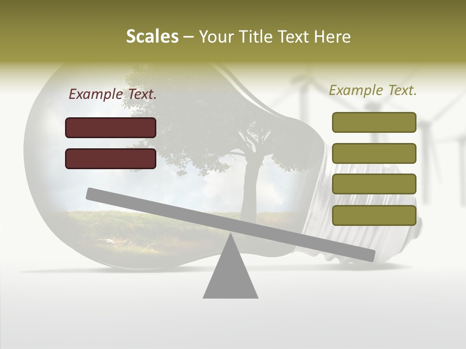 Wind Harvest Sunlight PowerPoint Template
