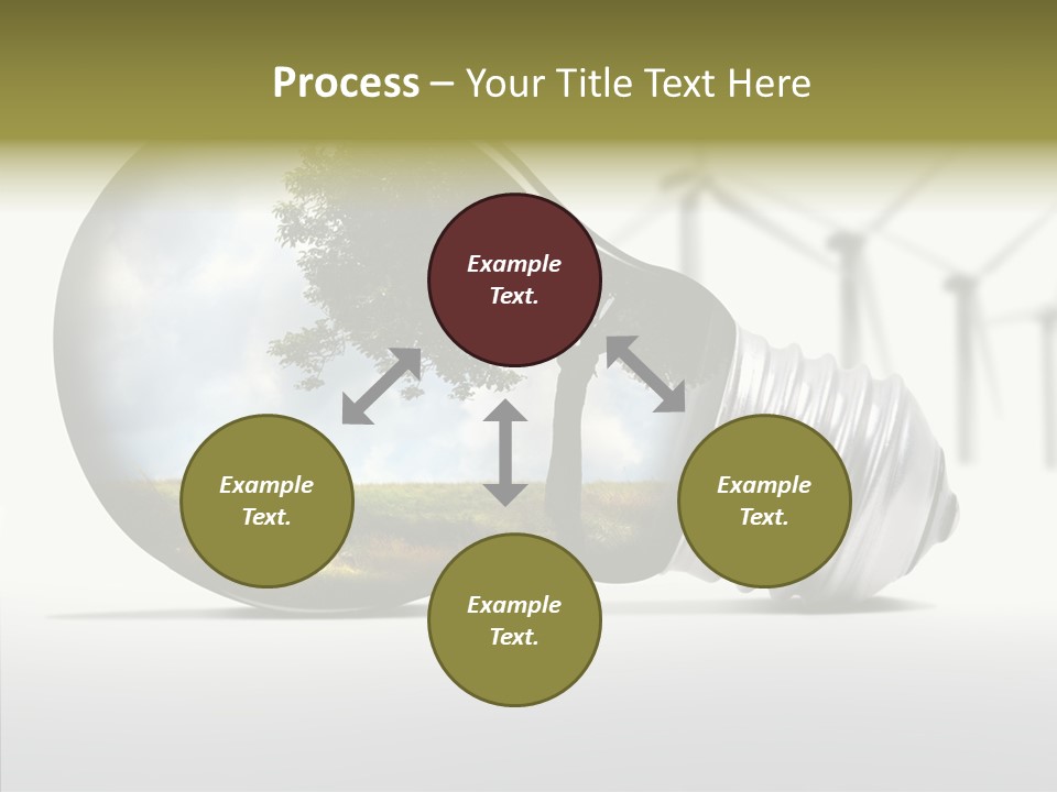 Wind Harvest Sunlight PowerPoint Template