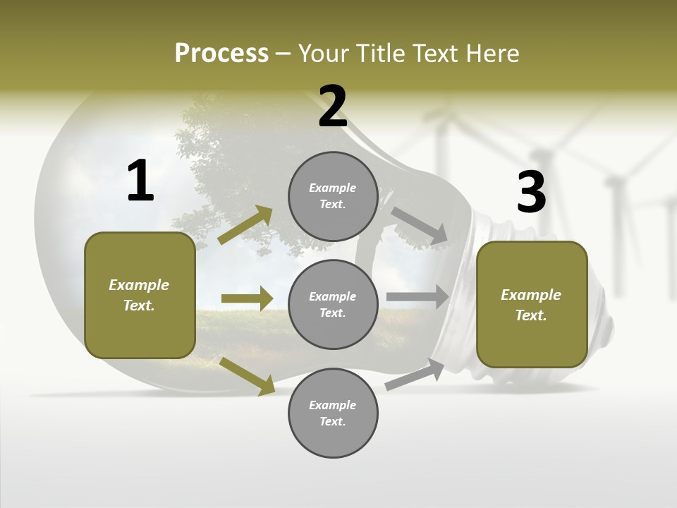 Wind Harvest Sunlight PowerPoint Template