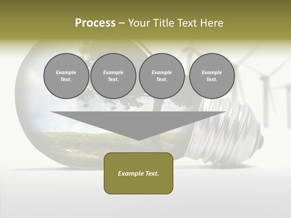 Wind Harvest Sunlight PowerPoint Template
