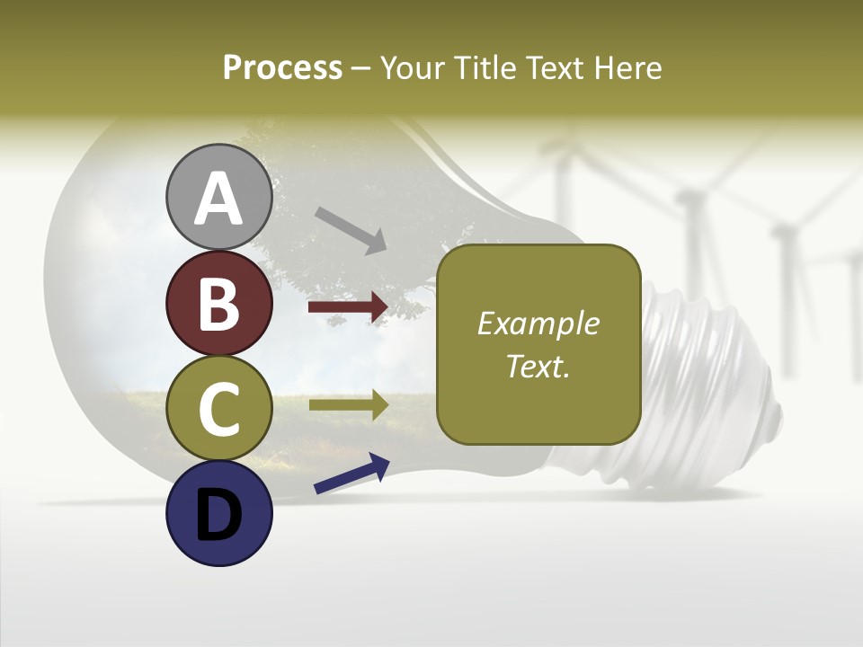 Wind Harvest Sunlight PowerPoint Template