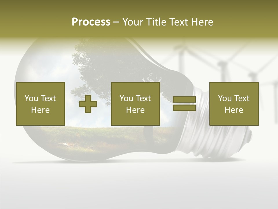 Wind Harvest Sunlight PowerPoint Template