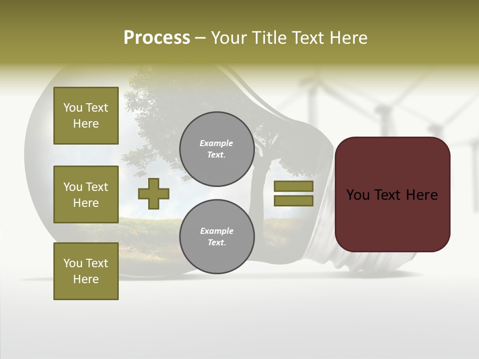 Wind Harvest Sunlight PowerPoint Template