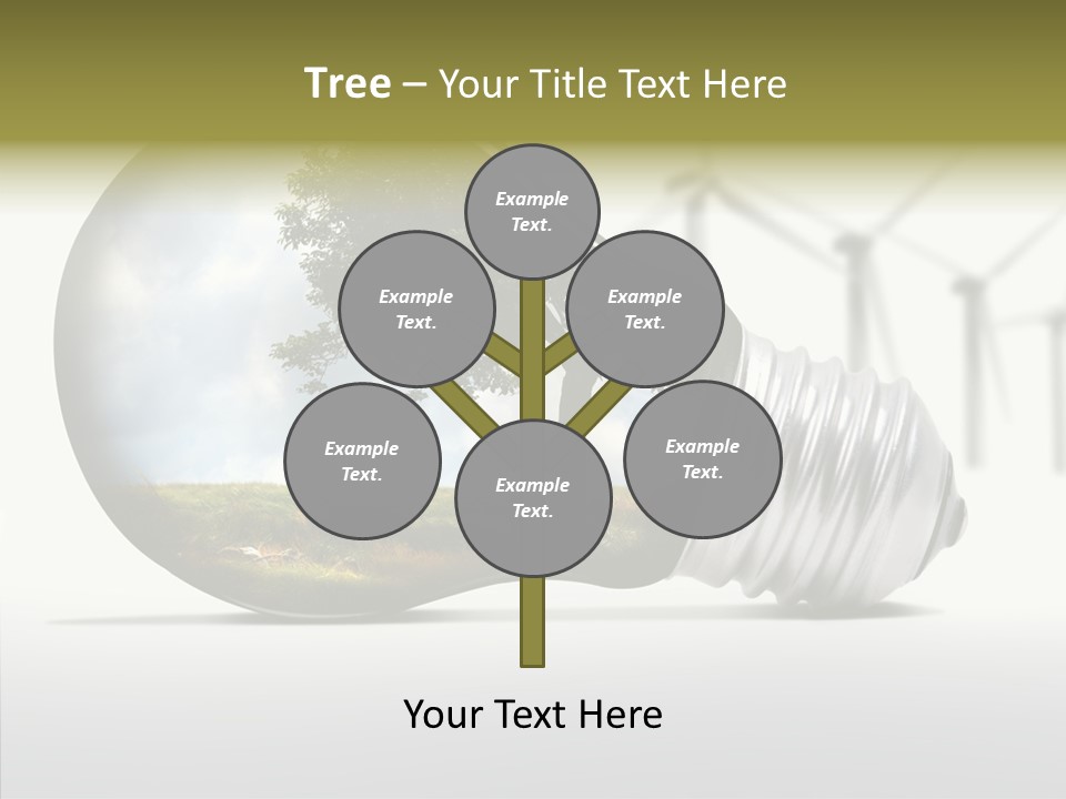 Wind Harvest Sunlight PowerPoint Template