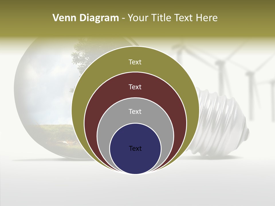 Wind Harvest Sunlight PowerPoint Template