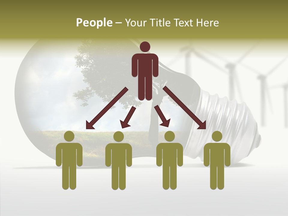 Wind Harvest Sunlight PowerPoint Template