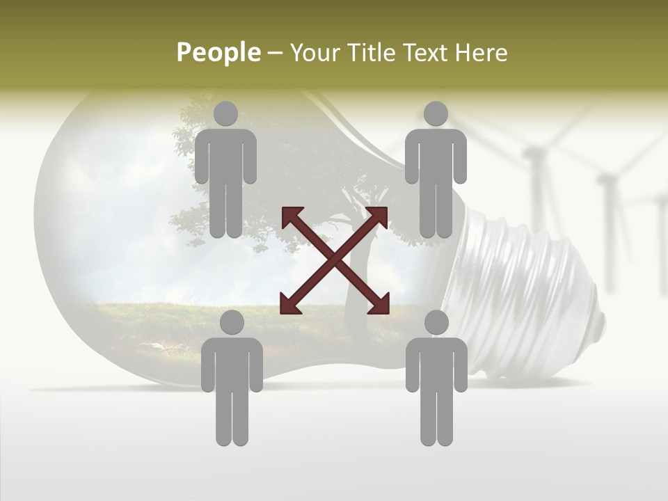 Wind Harvest Sunlight PowerPoint Template