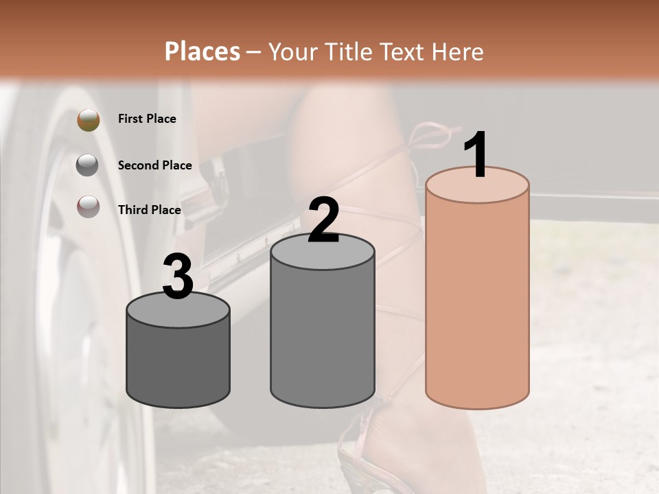 Driver Shoes Female PowerPoint Template