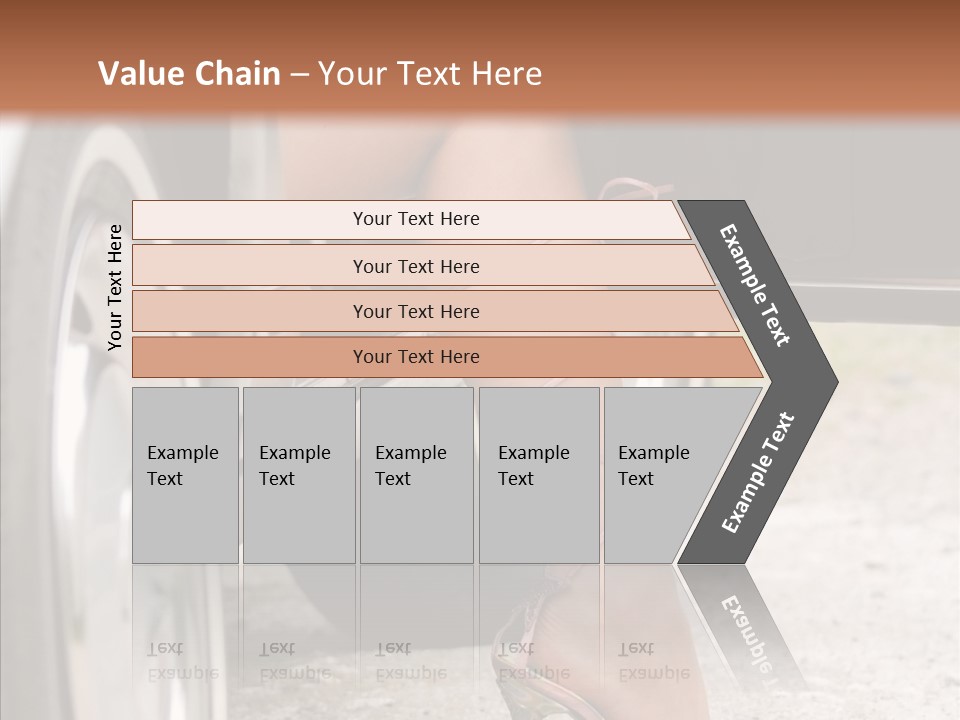 Driver Shoes Female PowerPoint Template