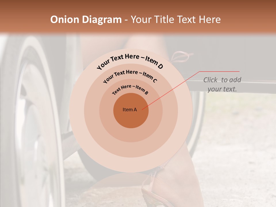 Driver Shoes Female PowerPoint Template