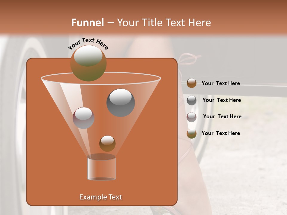 Driver Shoes Female PowerPoint Template