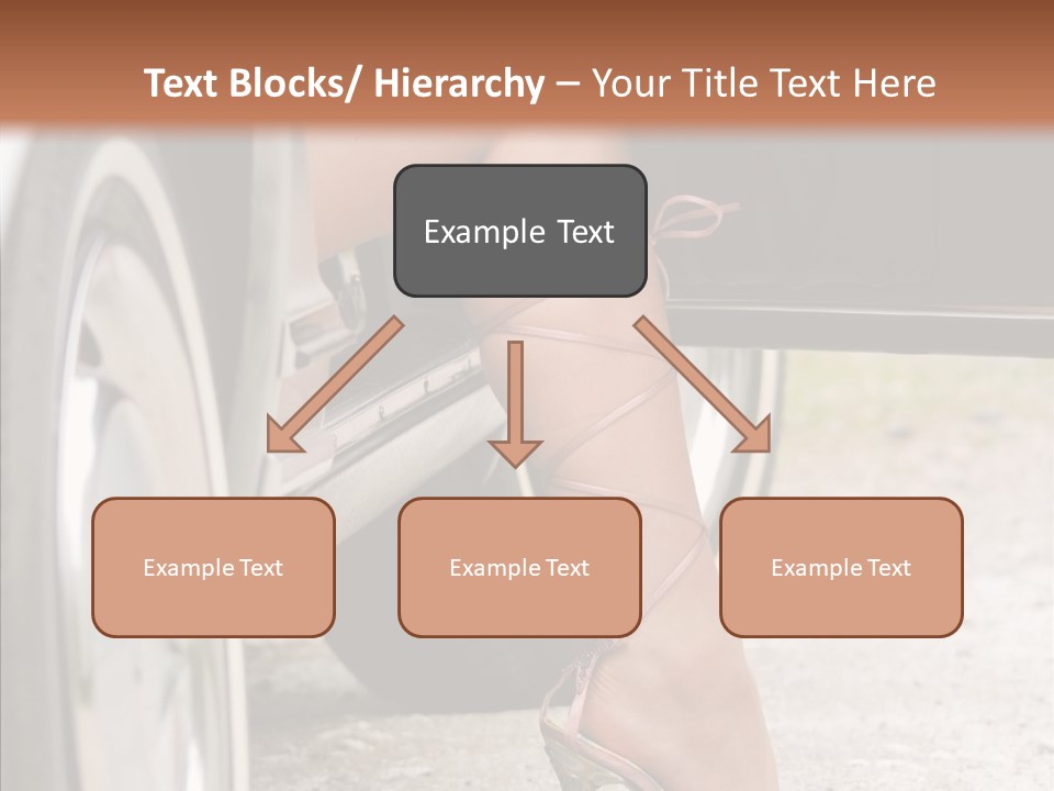 Driver Shoes Female PowerPoint Template