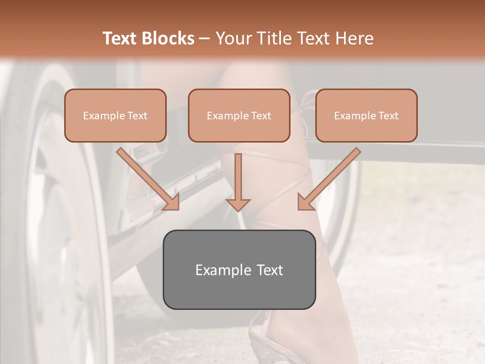 Driver Shoes Female PowerPoint Template