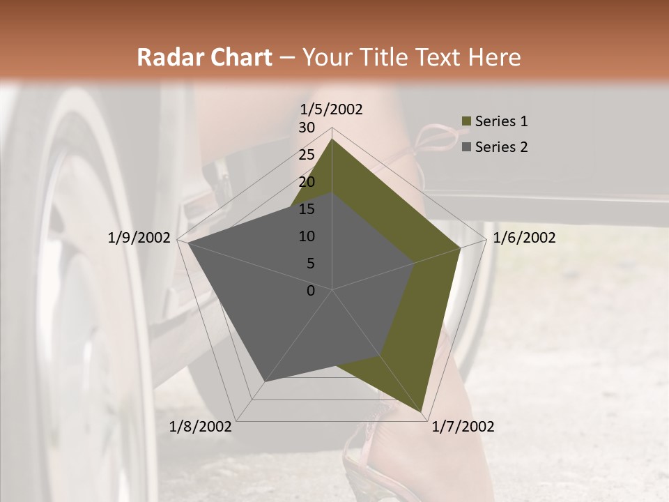 Driver Shoes Female PowerPoint Template