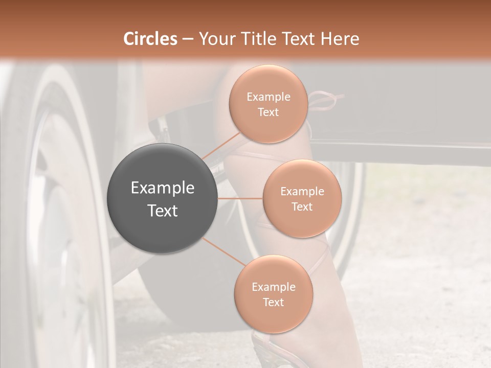 Driver Shoes Female PowerPoint Template