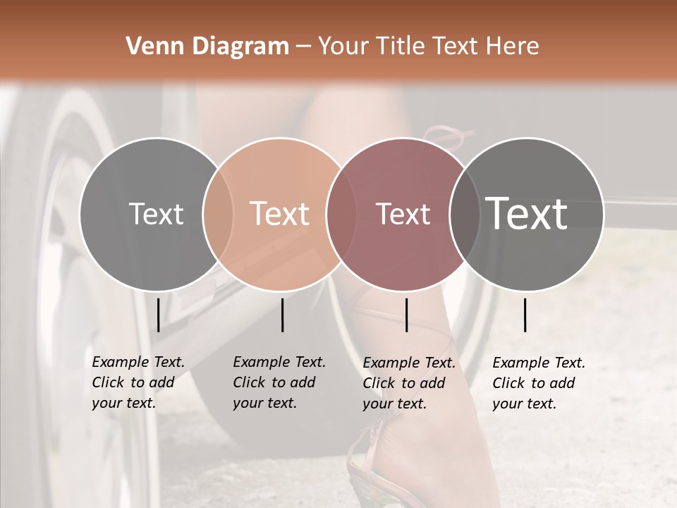 Driver Shoes Female PowerPoint Template