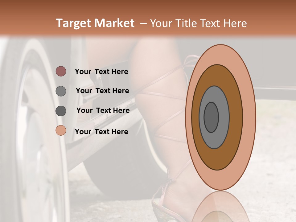 Driver Shoes Female PowerPoint Template