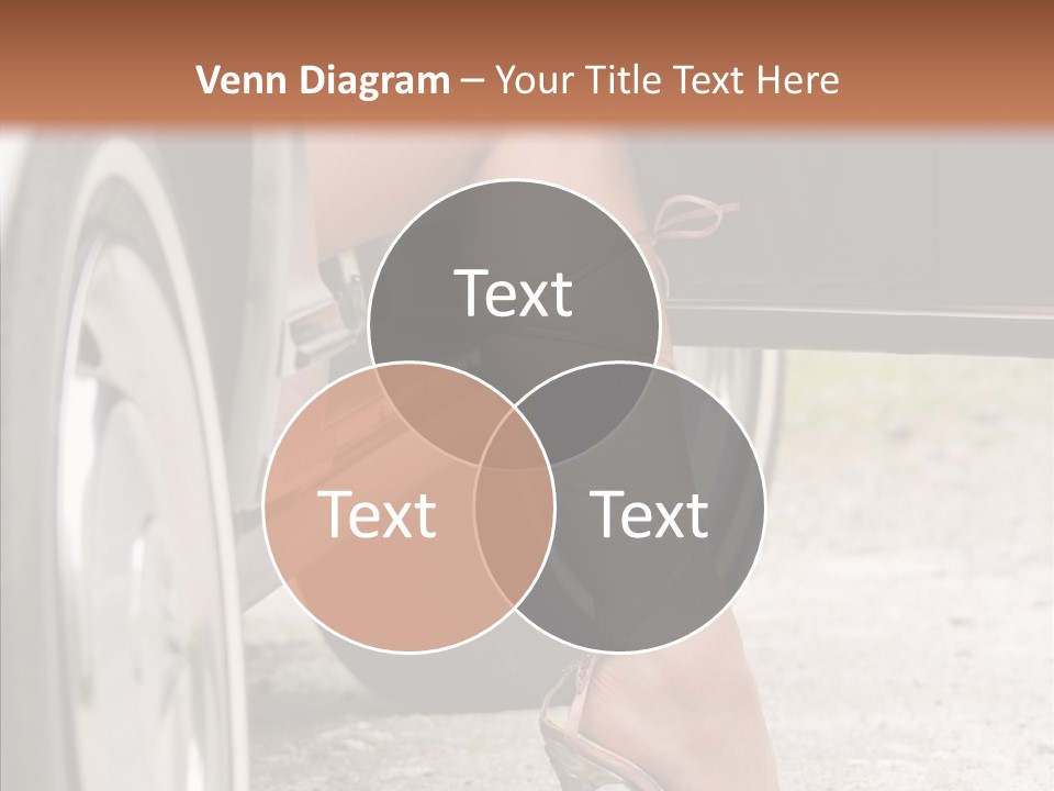 Driver Shoes Female PowerPoint Template