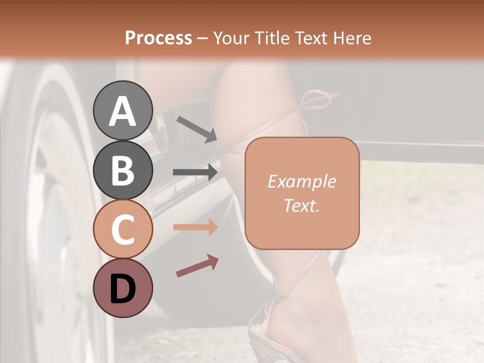 Driver Shoes Female PowerPoint Template