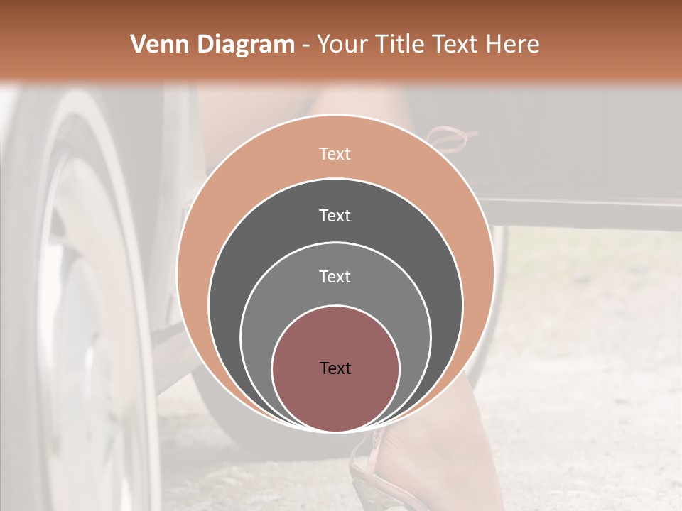 Driver Shoes Female PowerPoint Template