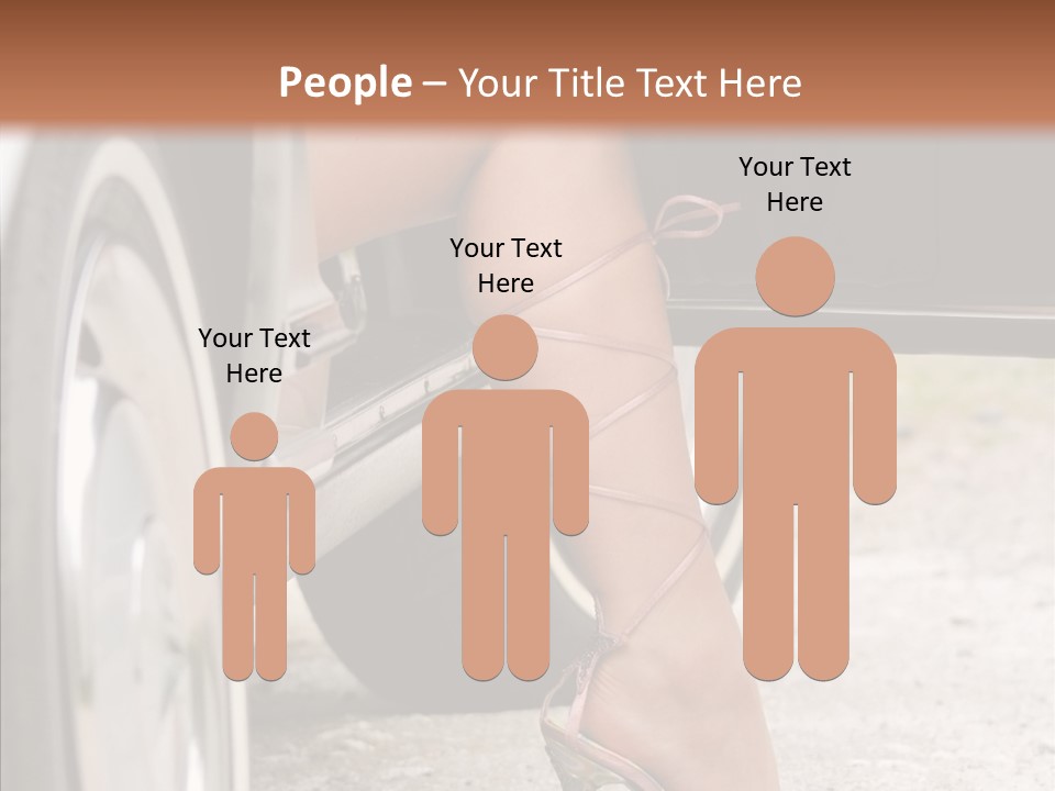 Driver Shoes Female PowerPoint Template