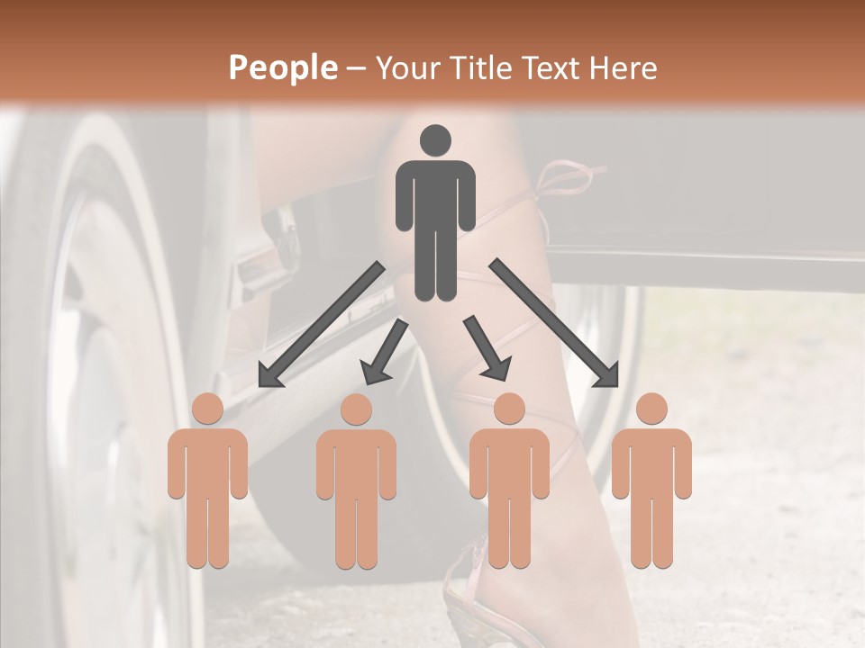 Driver Shoes Female PowerPoint Template