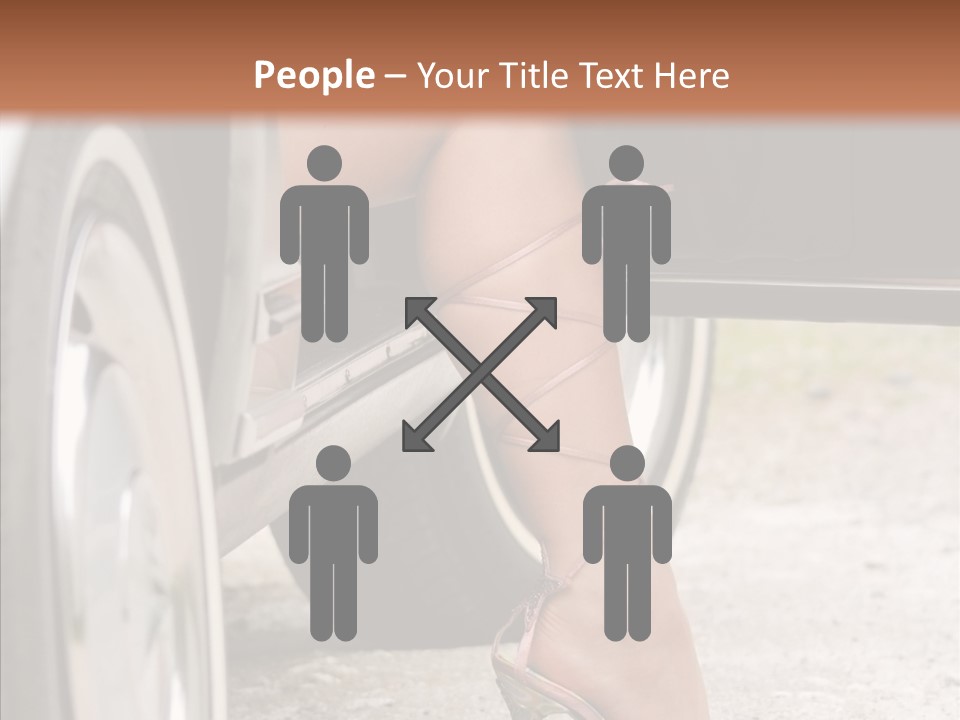 Driver Shoes Female PowerPoint Template