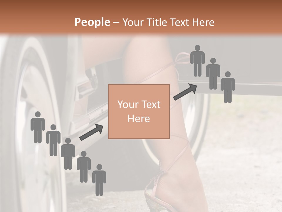 Driver Shoes Female PowerPoint Template