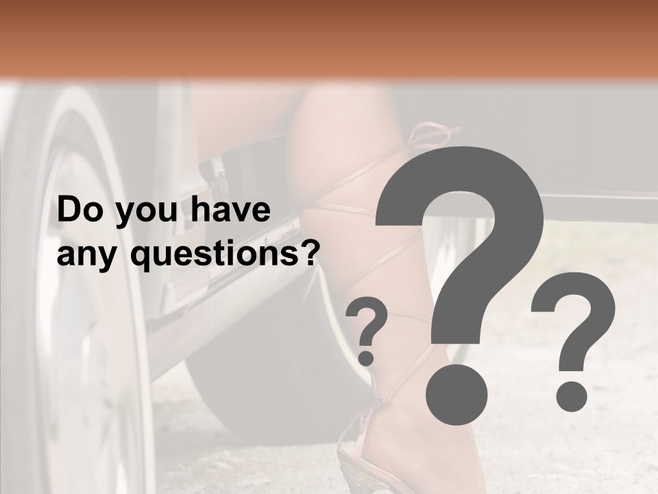 Driver Shoes Female PowerPoint Template