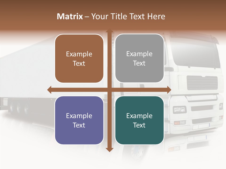 Rig Carrier Trailer PowerPoint Template