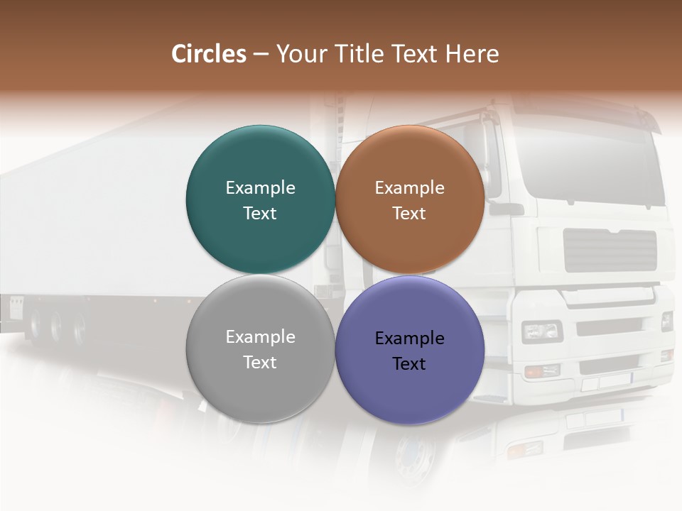 Rig Carrier Trailer PowerPoint Template